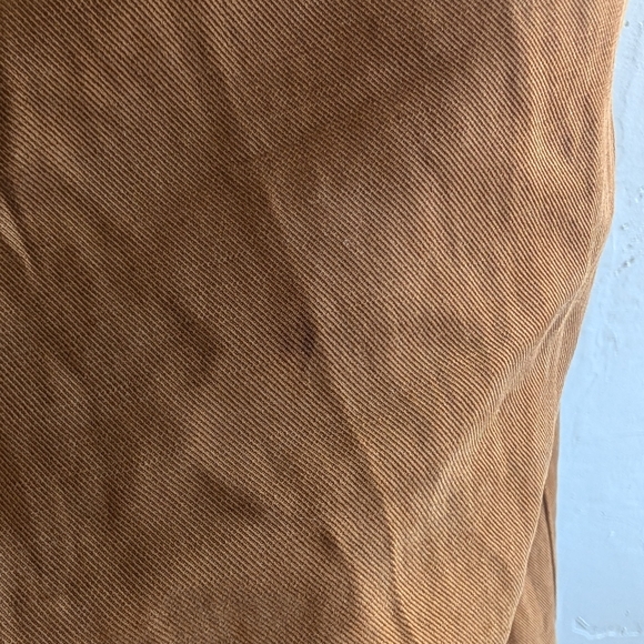 Madewell The Petite Wide- Leg Harlow Pant 0P - Acorn - Picture 6 of 7